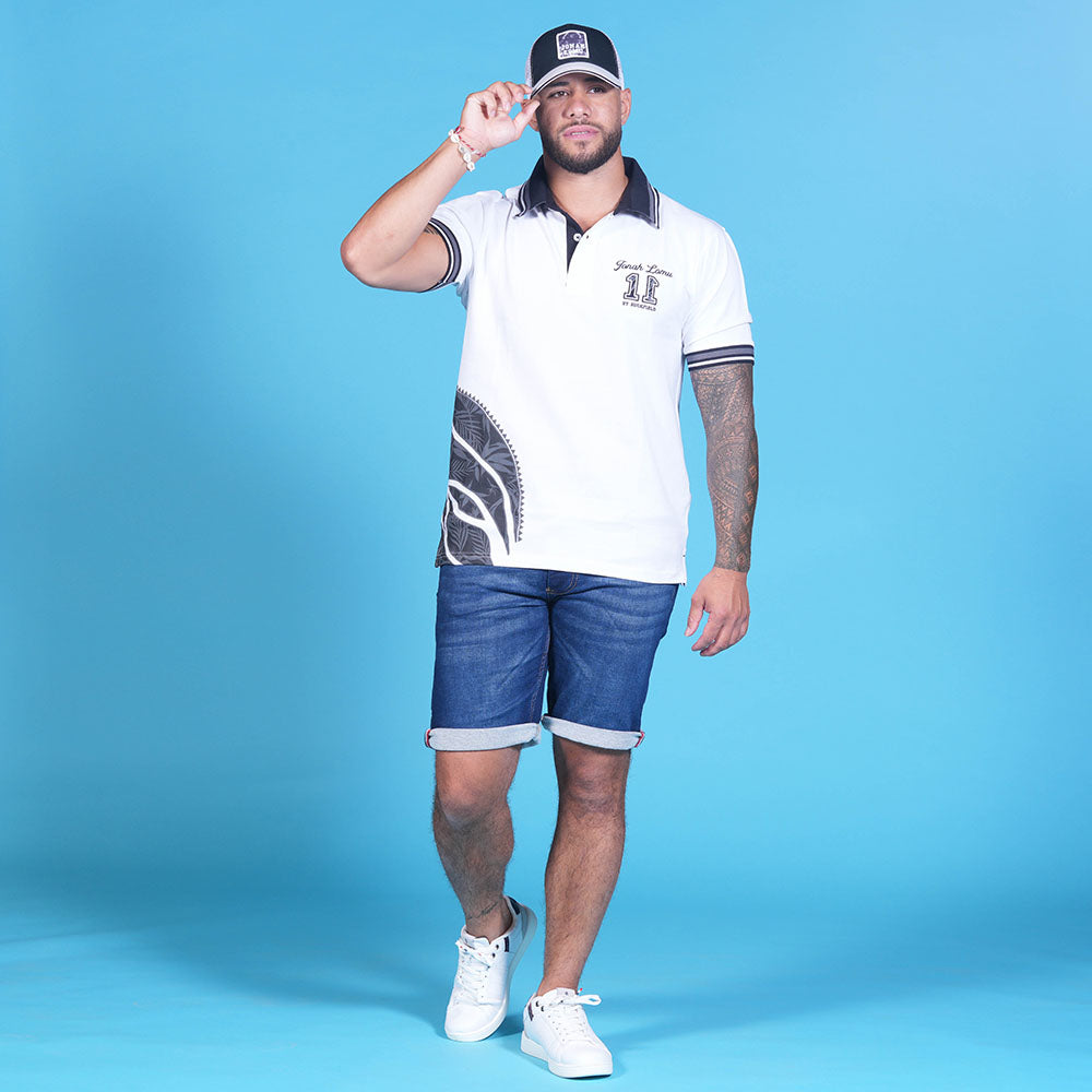 POLO MC JONAH LOMU BLANC