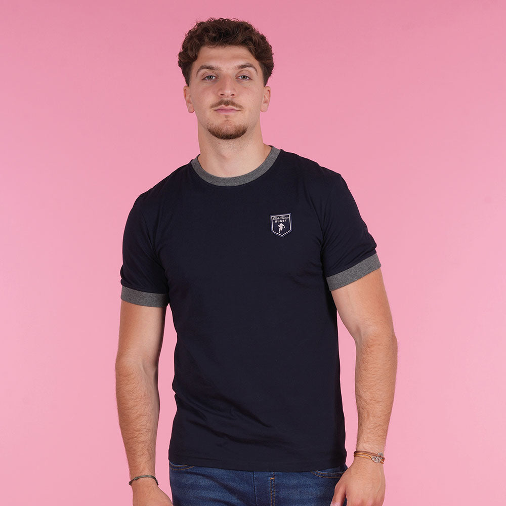 T SHIRT MC MEMBERS BLEU MARINE - jusqu’au 4XL