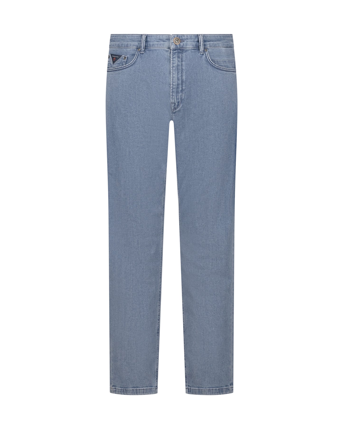 Jeans Homme light indigo casual chic poche logo – jusqu’au W36