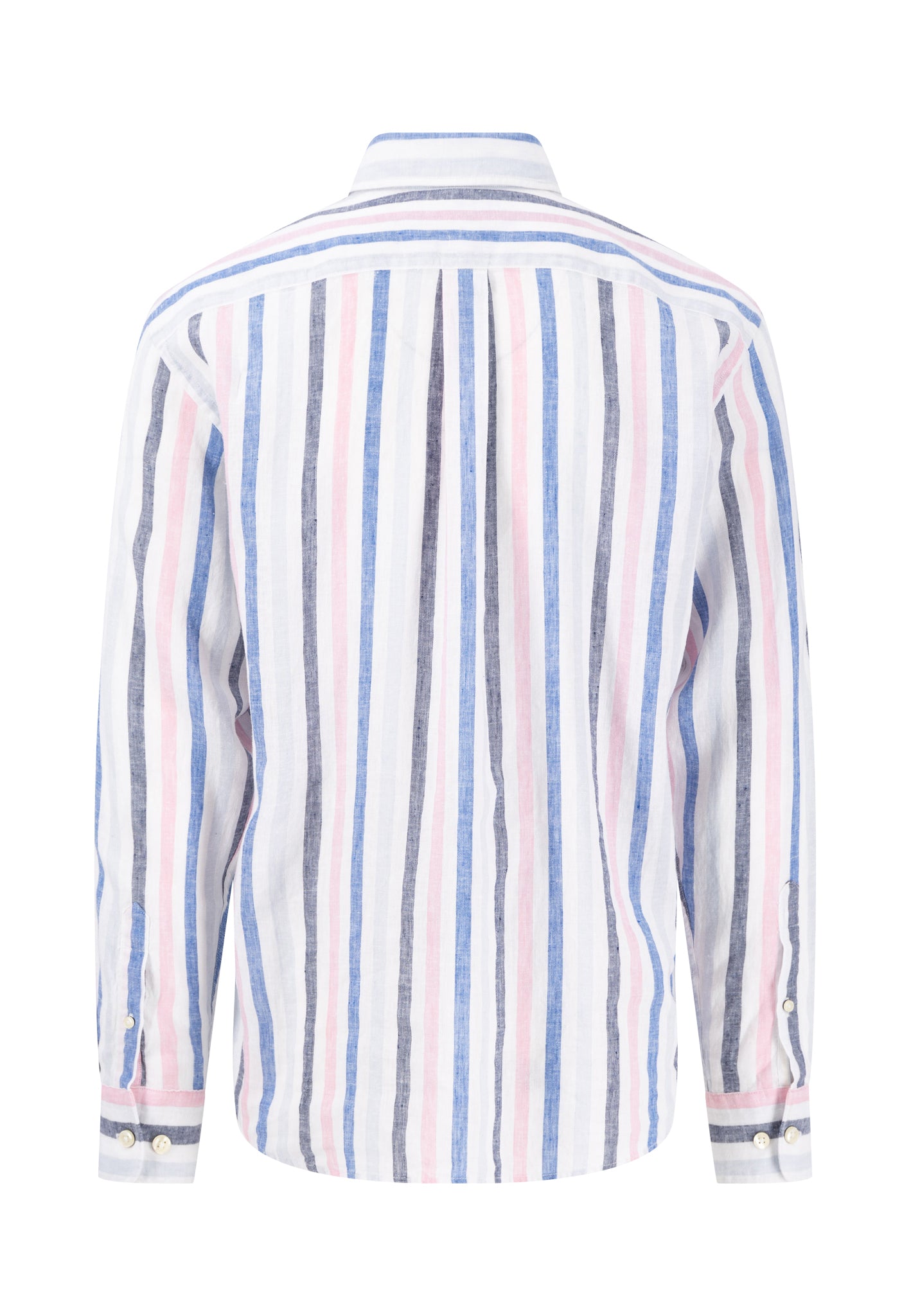 Chemise homme rayée peony casual chic poche poitrine – jusqu’au 4XL