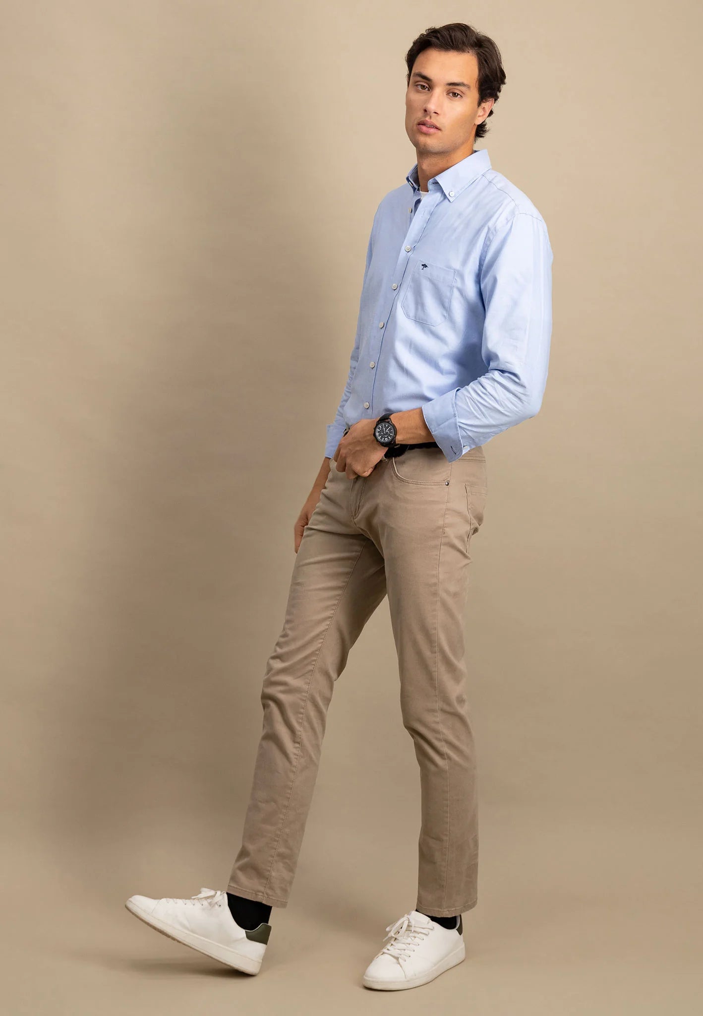 Soft oxford shirt made of cotton