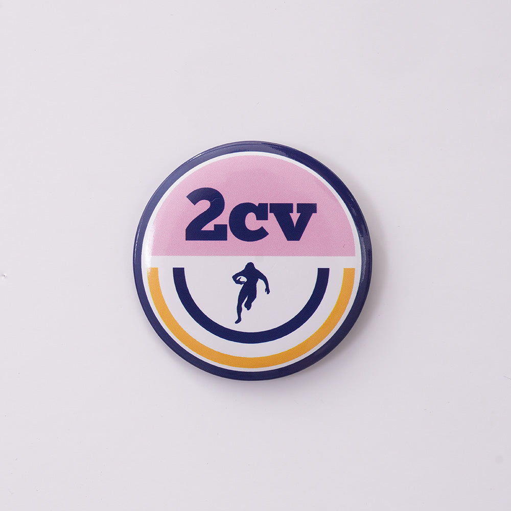 LOT DE PORTE CLES & BADGE 2CV TU MULTICO