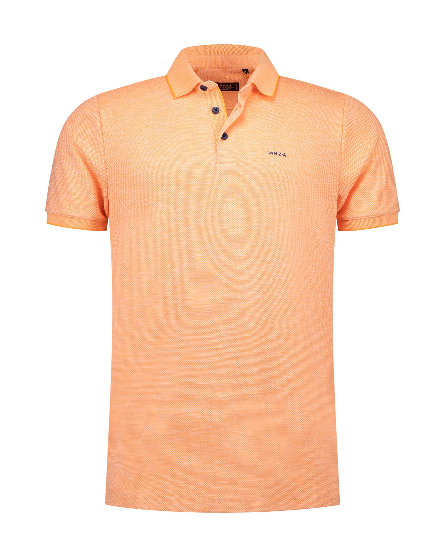 Polo Homme orange mandarine casual chic logo brodé – jusqu’au 3XL