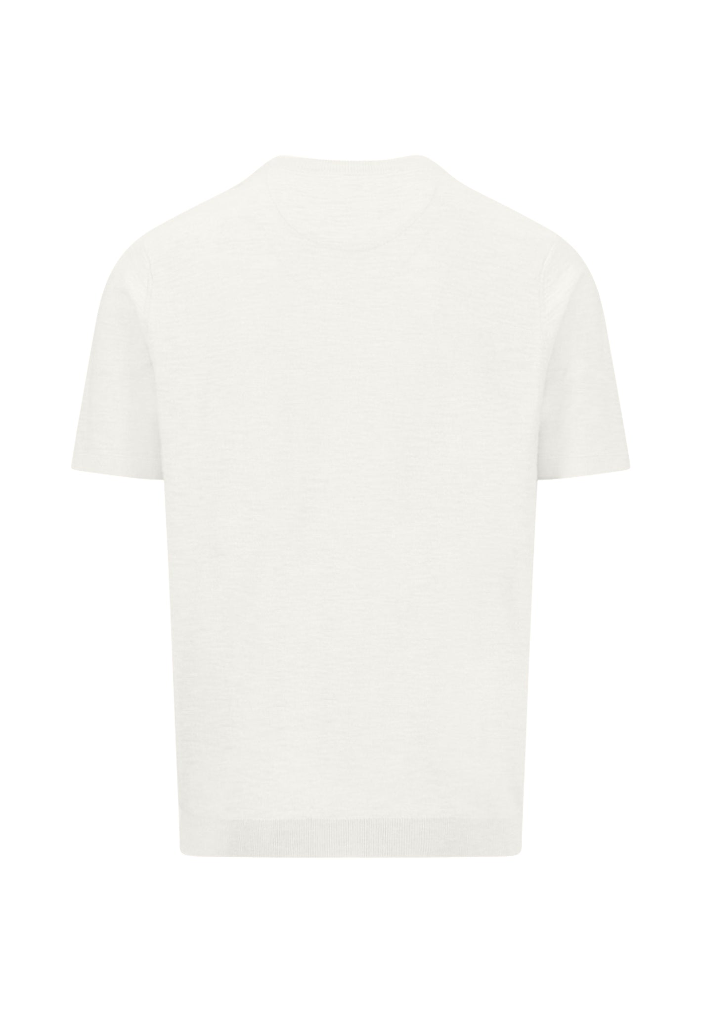 Pull homme blanc cassé casual chic logo brodé – jusqu’au 3XL