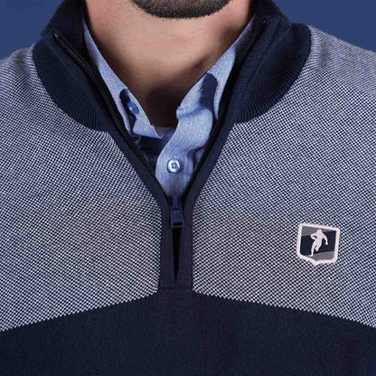 Pull demi zip Le Club Ruckfield bleu marine
Réf. : 25H_H0007281_018