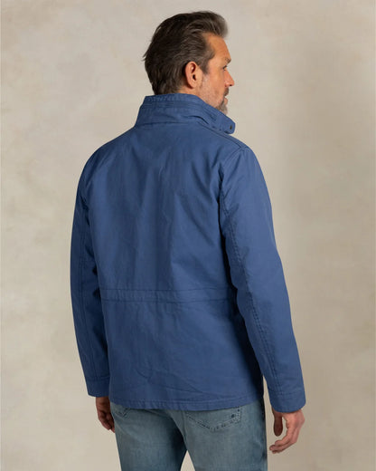 Veste Homme bleu spring casual chic poches à rabat – jusqu’au 3XL