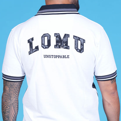 POLO MC JONAH LOMU  BLANC