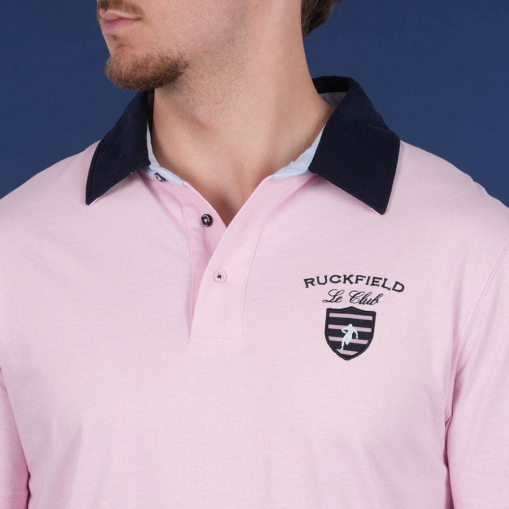 POLO MC LE CLUB ROSE - jusqu’au 3XL