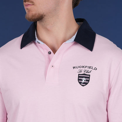POLO MC LE CLUB ROSE - jusqu’au 3XL