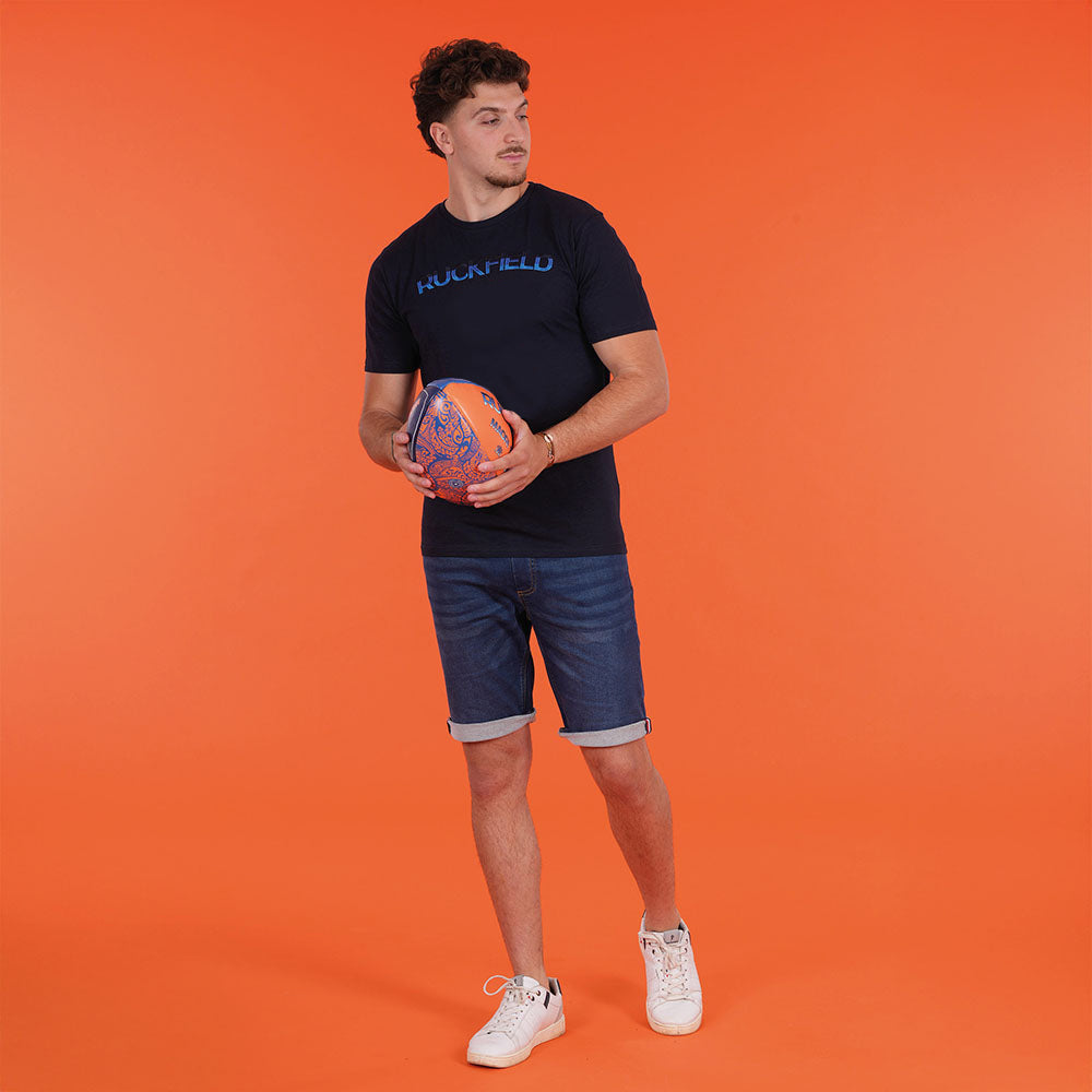 T SHIRT MC MAORI RUGBY BLEU MARINE - jusqu’au 3XL