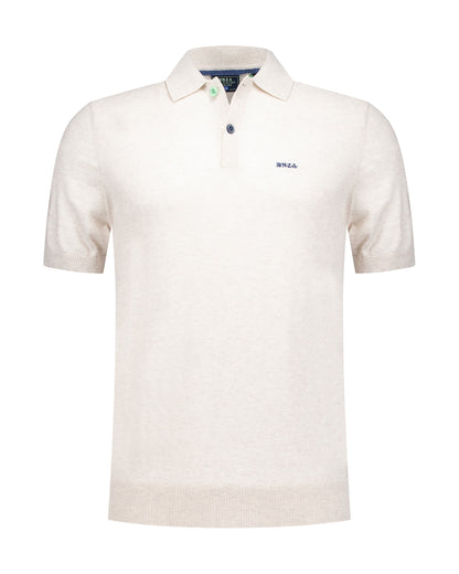 Polo de base beige