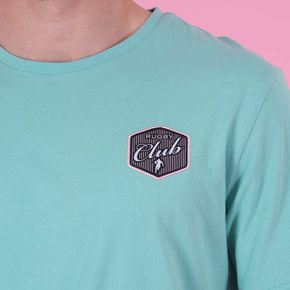 T-shirt vert d'eau Ruckfield Rugby Club