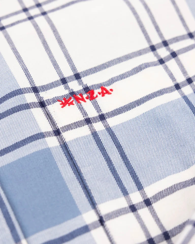 25GN528
Chemise en coton à carreaux wit