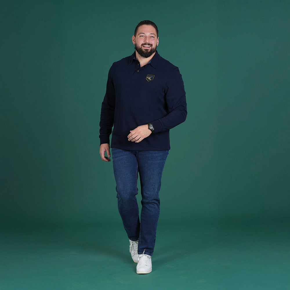 Polo marine à manches longues Ruckfield Selected Rugby
Réf. : 25H_H0007310_018