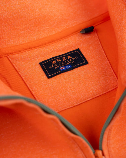 25KN301
Pull orange avec demi-fermeture éclair