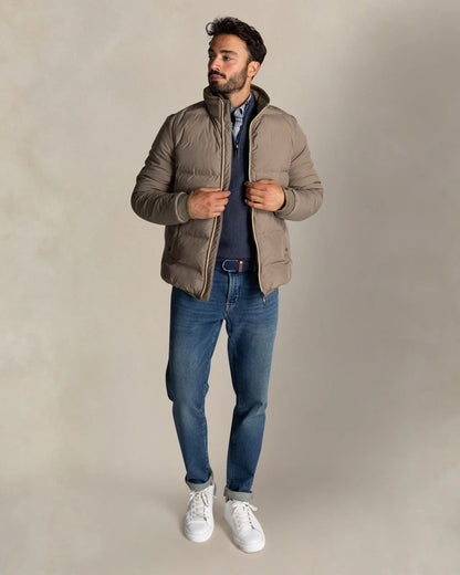 25HN811
Veste matelassée écru