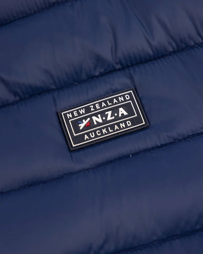 Veste matelassée bleue