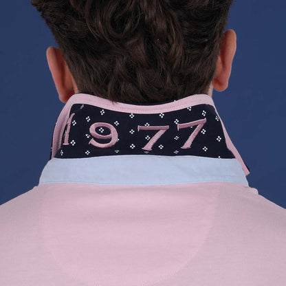 POLO MC LE CLUB ROSE - jusqu’au 3XL