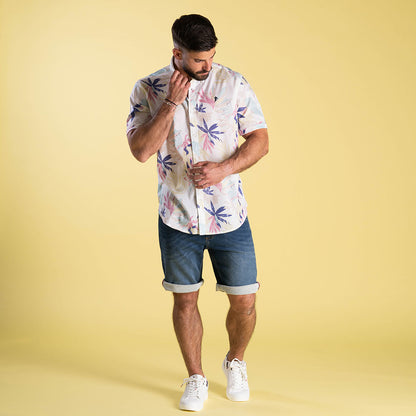 Chemisette blanche à motifs Ruckfield IWI of Pacific