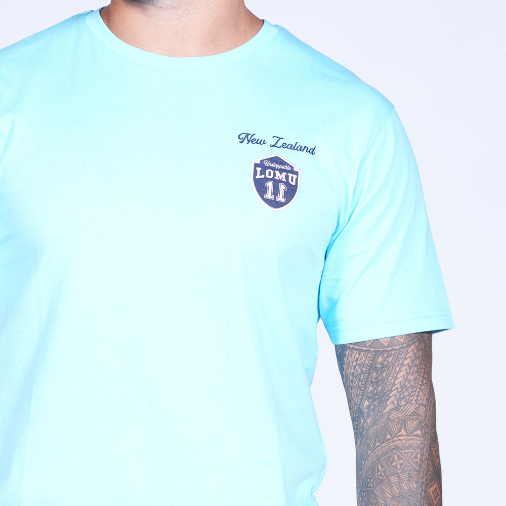 POLO MC JONAH LOMU  BLEU CIEL