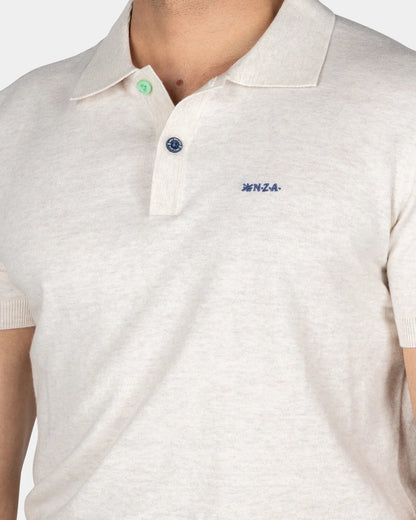 Polo de base beige