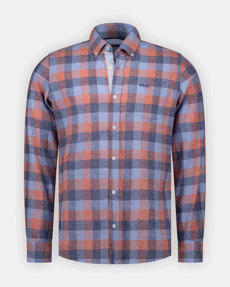 26AN530 SHIRT LONG SLEEVE SPRING ORANGE