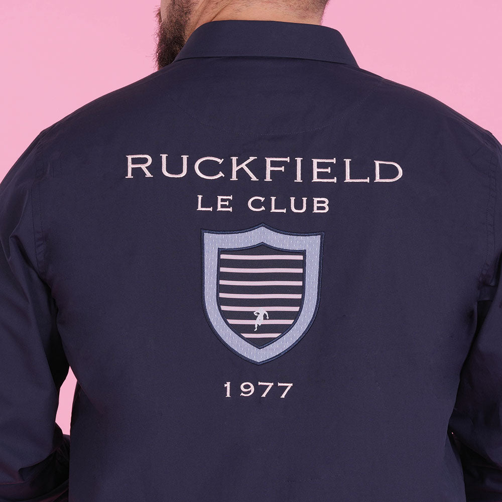 Chemise bleu marine à manches longues Ruckfield Le Club
Réf. : 25H_H0007285_018