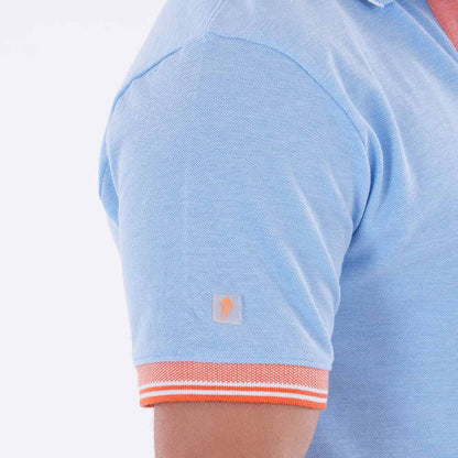 Polo à manches courtes bleu clair Ruckfield Kashmir
Réf. : 25E_H0006977_012
