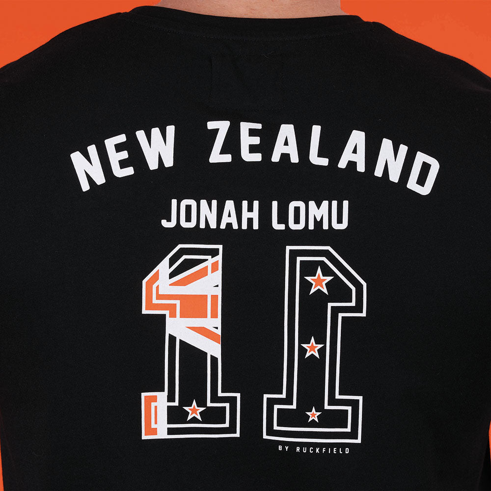 T-shirt noir Jonah Lomu by Ruckfield
Réf. : 25H_JLH00089_099