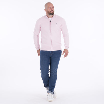 Gilet zippé Ruckfield essentiel rose