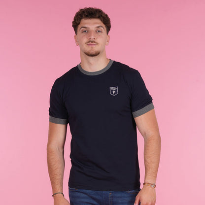 T SHIRT MC MEMBERS BLEU MARINE - jusqu’au 4XL