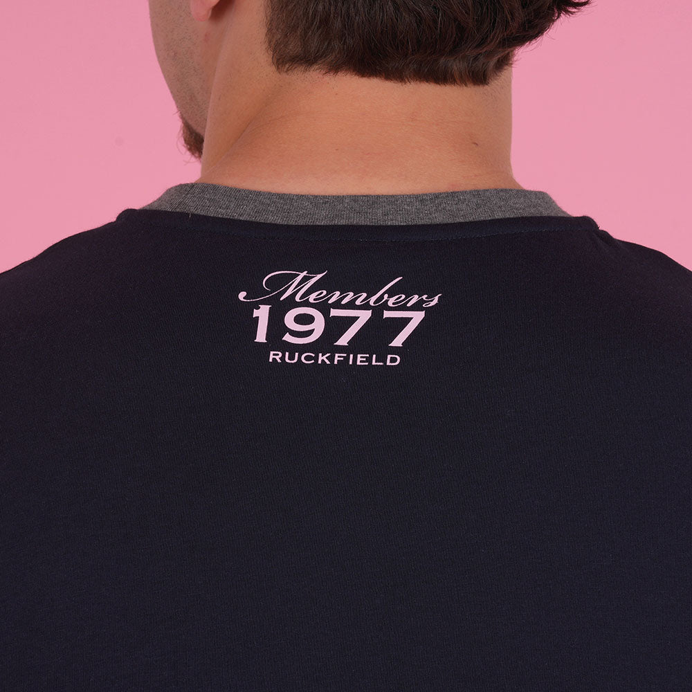 T SHIRT MC MEMBERS BLEU MARINE - jusqu’au 4XL