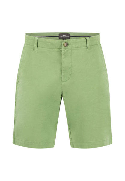 Short en coton stretch avec ceinture classique avocado - jusqu’au 44/56