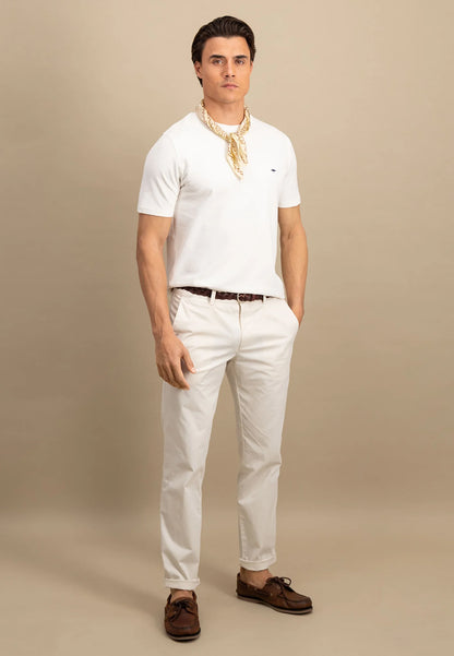 T-shirt casual-fit made of 100% cotton