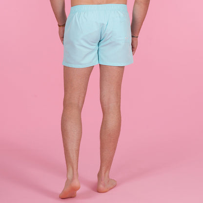 MAILLOT DE BAIN ESSENTIELS  BLEU TURQUOISE - jusqu’au 3XL