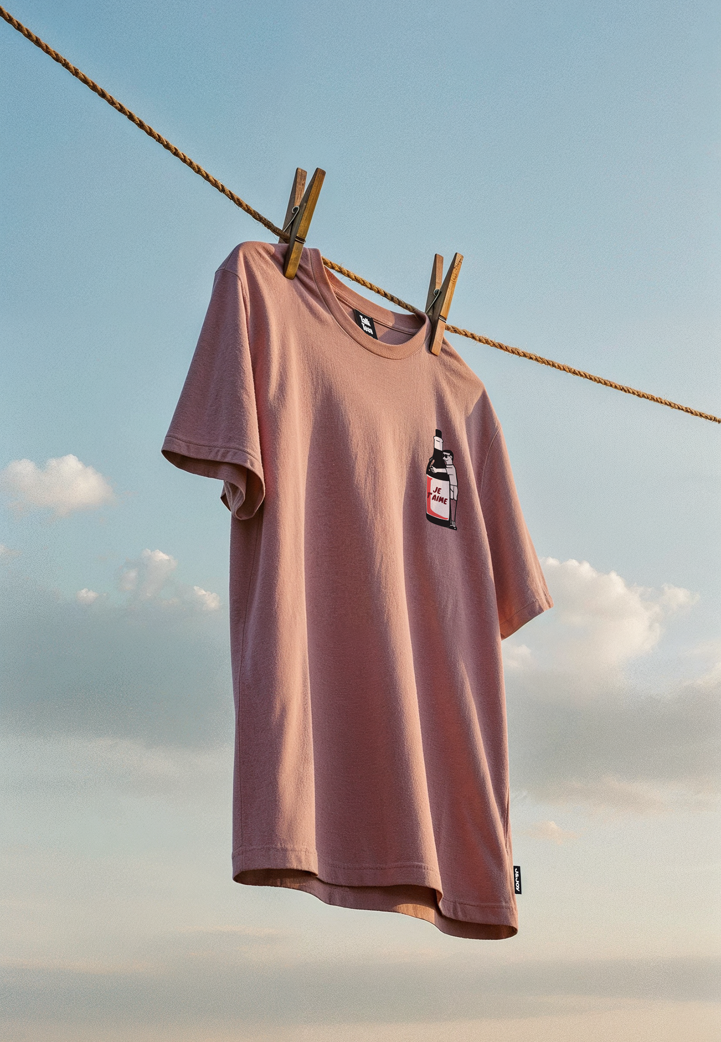 T-SHIRT La vie en rosé - jusqu’au 3XL