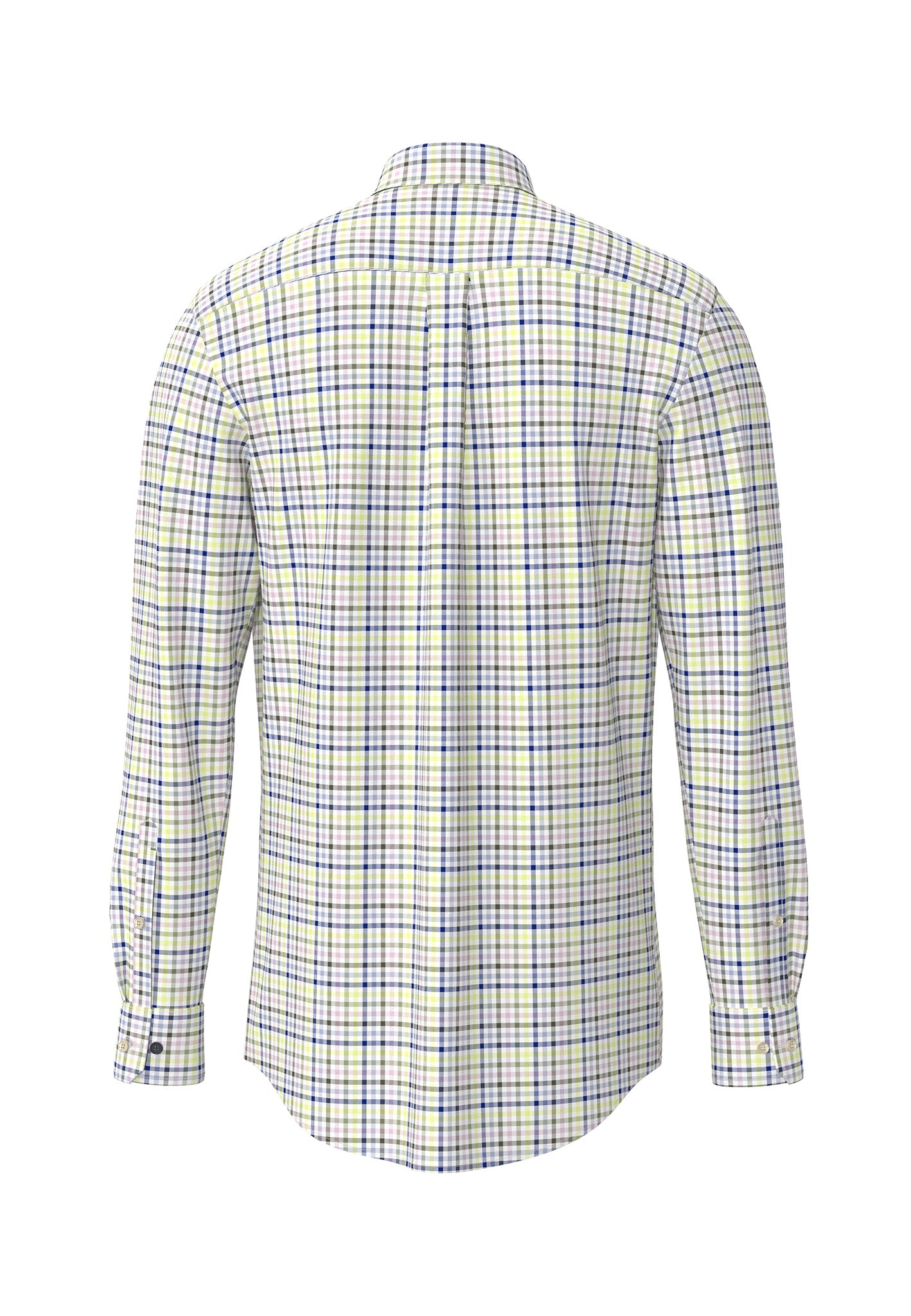 Chemise Homme vert clair à carreaux casual chic poche poitrine – jusqu’au 4XL