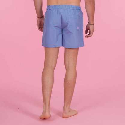 MAILLOT DE BAIN MEMBERS BLEU - jusqu’au 3XL