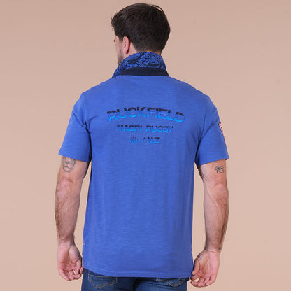 POLO MC MAORI RUGBY  Bleu fonce - jusqu’au 4XL