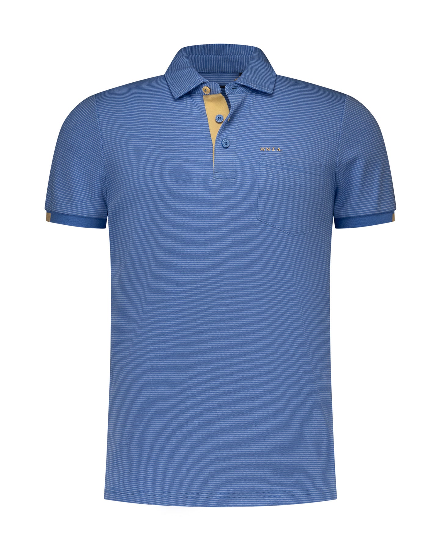 Polo Homme  casual chic col contrasté – jusqu’au 3XL
