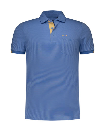 Polo Homme  casual chic col contrasté – jusqu’au 3XL