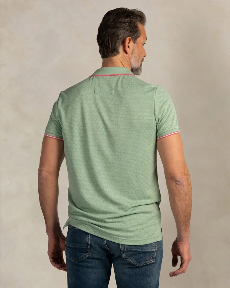 Polo Homme vert clair casual chic NZA – jusqu’au 3XL