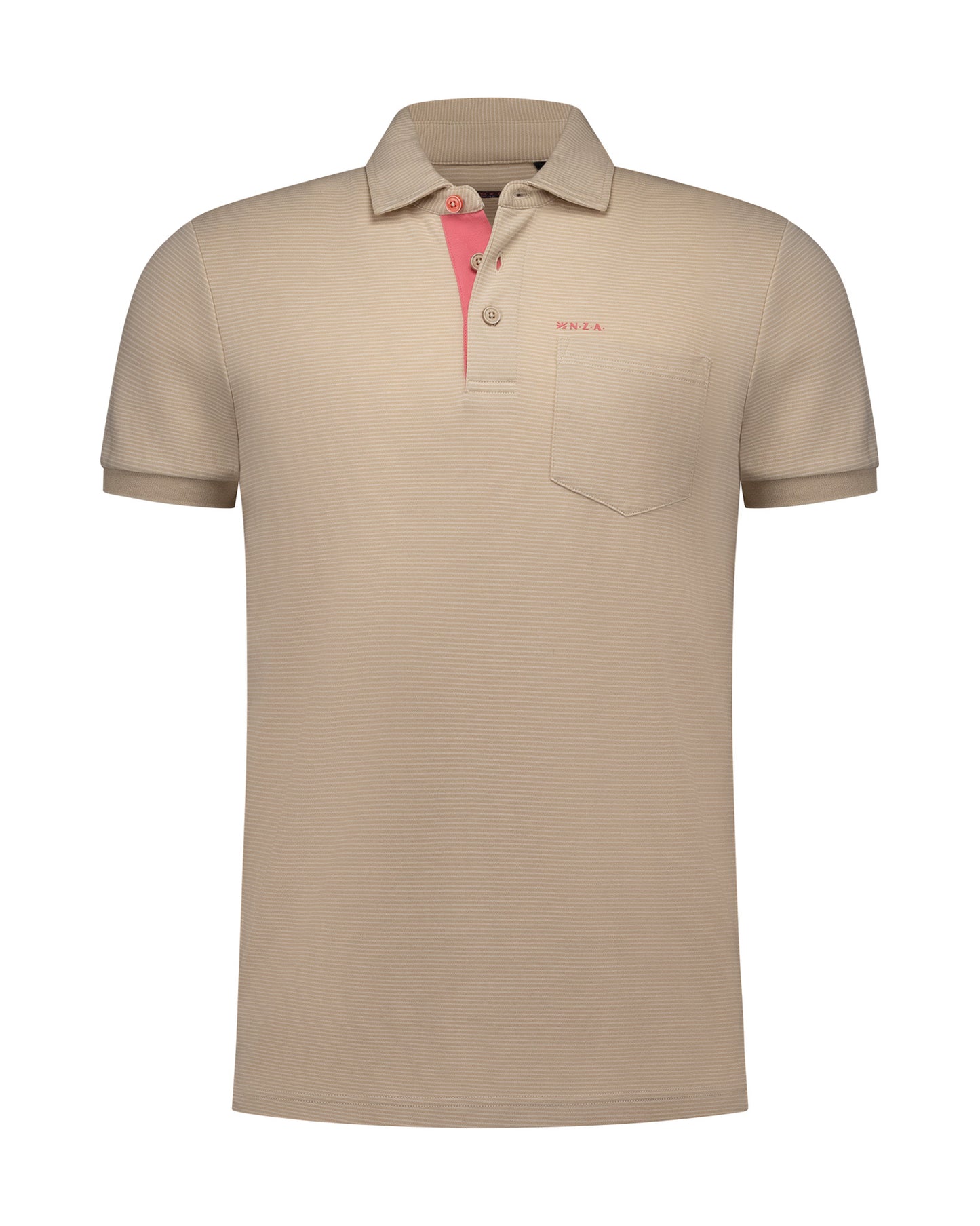 Polo Homme  casual chic col contrasté – jusqu’au 3XL