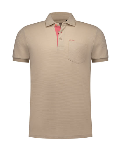 Polo Homme  casual chic col contrasté – jusqu’au 3XL