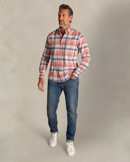 26AN530 SHIRT LONG SLEEVE SPRING ORANGE