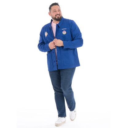 BLEU DE TRAVAIL 2CV BLEU - jusqu’au 3XL