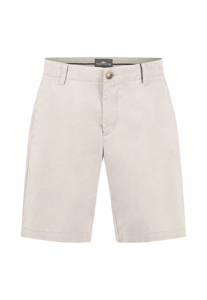 Short en coton stretch avec ceinture classique stone - jusqu’au 44/56