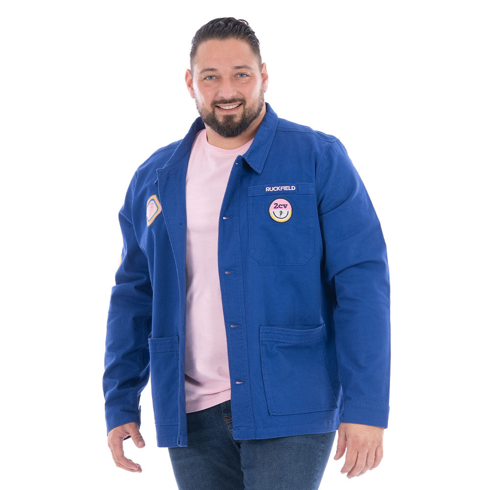 BLEU DE TRAVAIL 2CV BLEU - jusqu’au 3XL