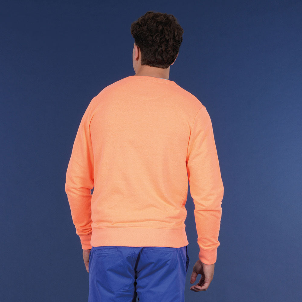 SWEAT SHIRT MAORI RUGBY  Orange vif - jusqu’au 3XL
