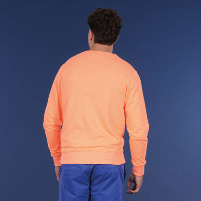 SWEAT SHIRT MAORI RUGBY  Orange vif - jusqu’au 3XL